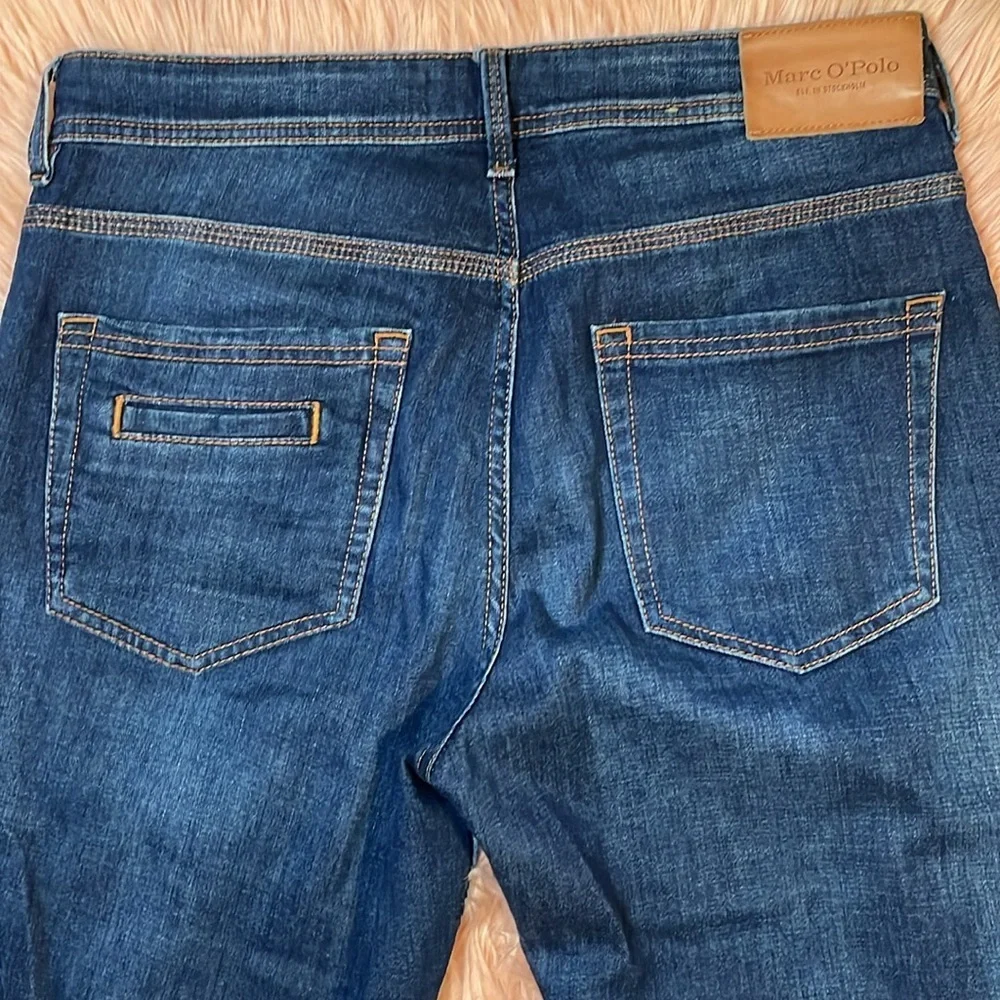 Marc O’ Polo Cropped Boyfriend Fit Dark Wash Theda Woman’s Jean‎ Size W29 L32